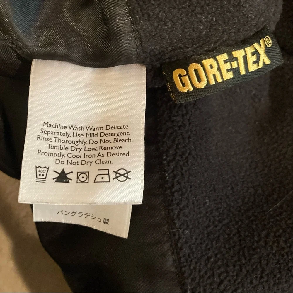 Eddie Bauer Performance Systems Men’s Gore-Tex Black Jacket Coat Size L - Picture 6 of 6